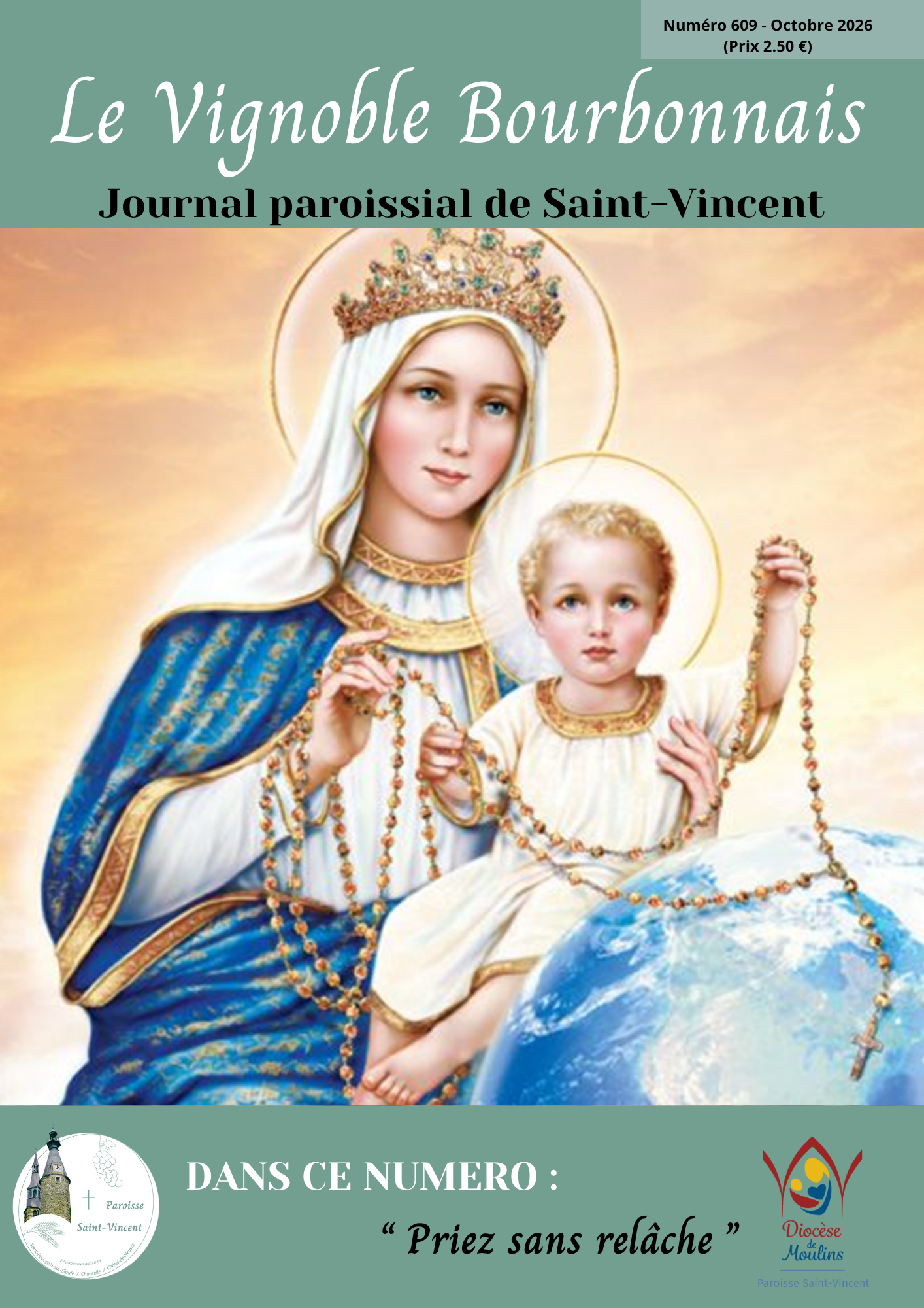 Journal paroissial de la paroisse Saint-Vincent