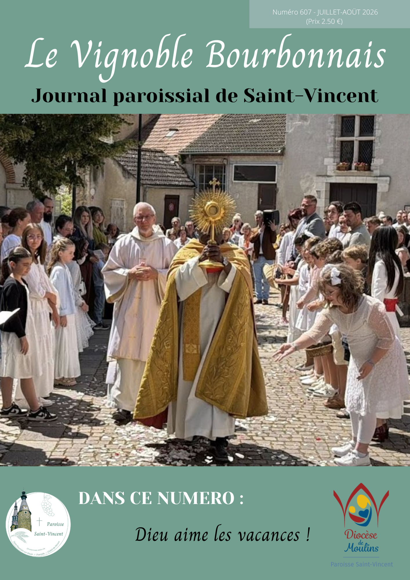 Journal paroissial de la paroisse Saint-Vincent