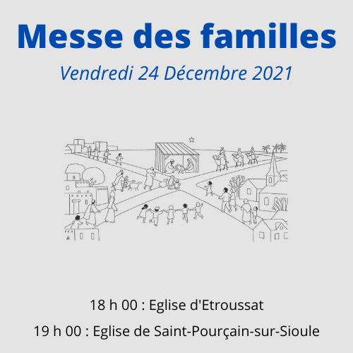 MESSE DES FAMILLES - NOEL 2021