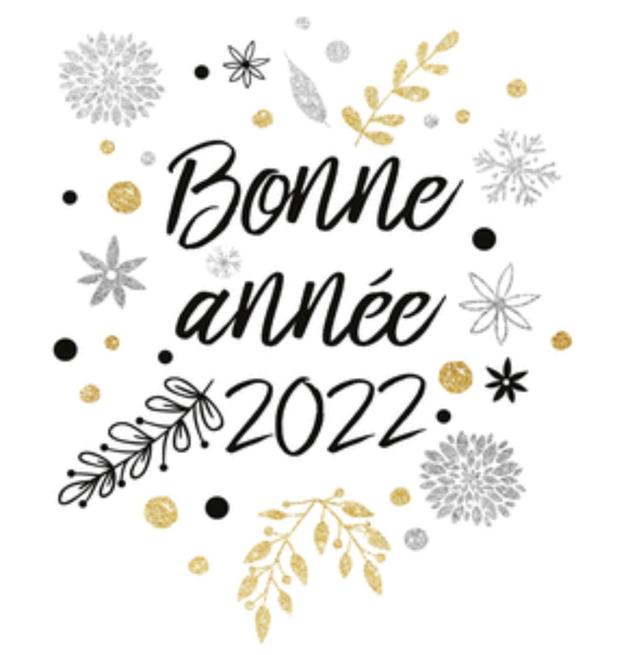 BONNE & SAINTE ANNEE 2022 !