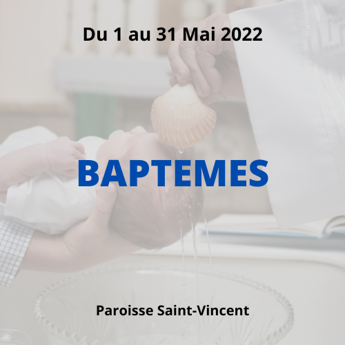 BAPTEMES - MAI 2022