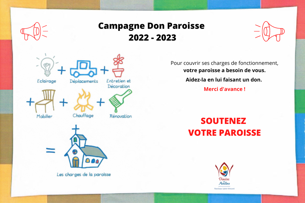 CAMPAGNE DON PAROISSE 2022-2023