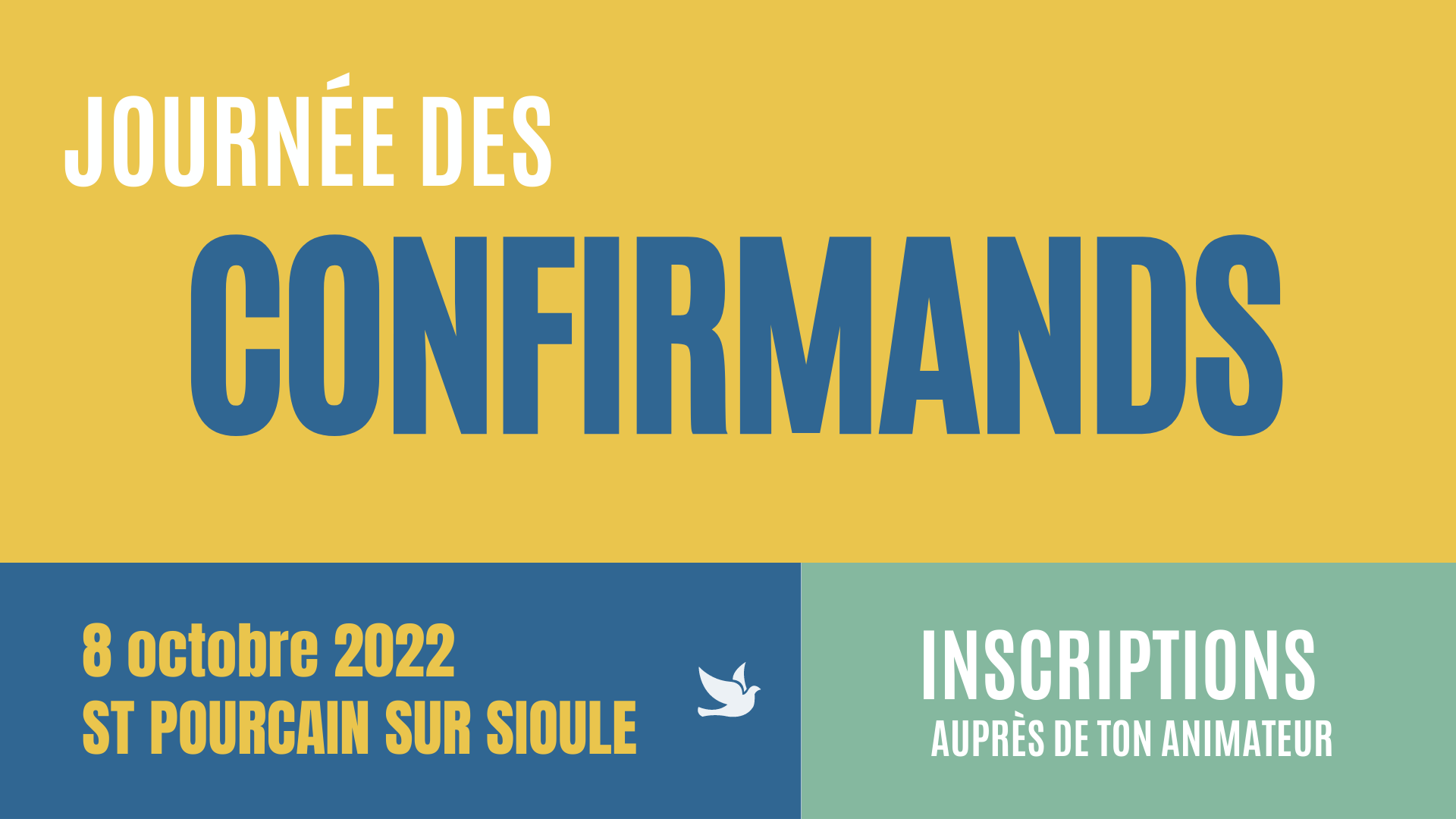 JOURNEE DES CONFIRMANDS - 8 OCTOBRE 2022