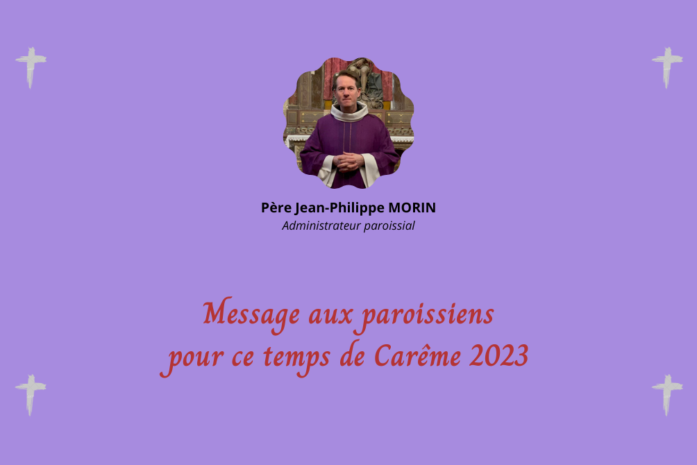 MESSAGE DE CAREME 2023
