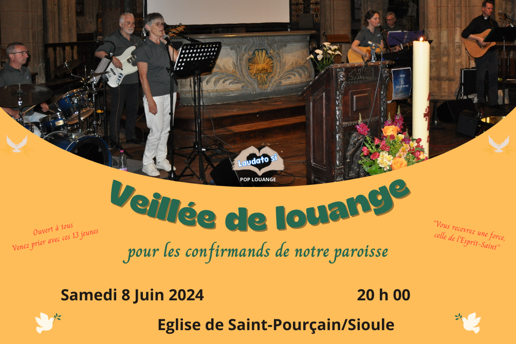 VEILLEE DE LOUANGE CONFIRMATION - 8 JUIN 2024