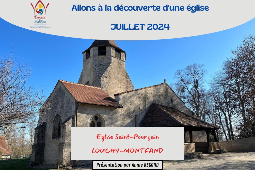 DECOUVRONS L'EGLISE DE LOUCHY-MONTFAND