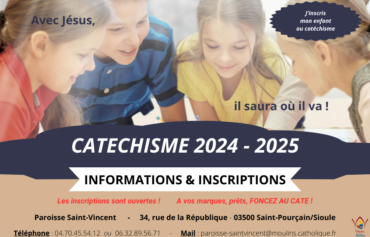 Vignette site internet - Catéchisme 2024-2025