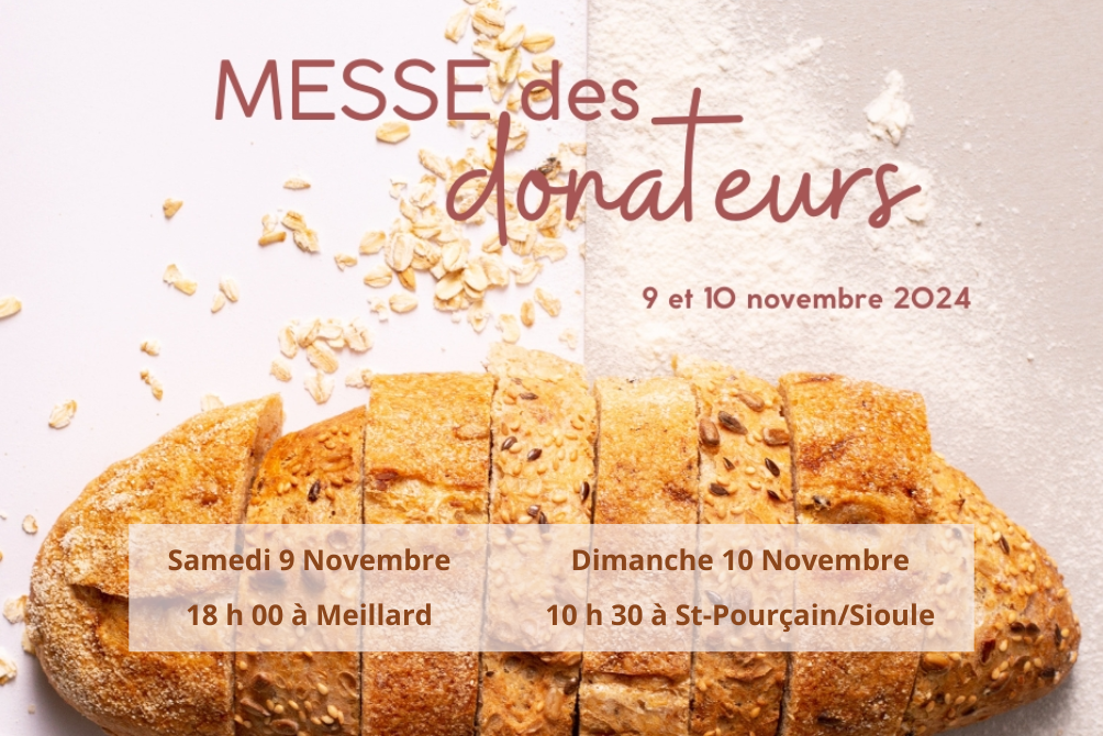 MESSE DES DONATEURS 2024