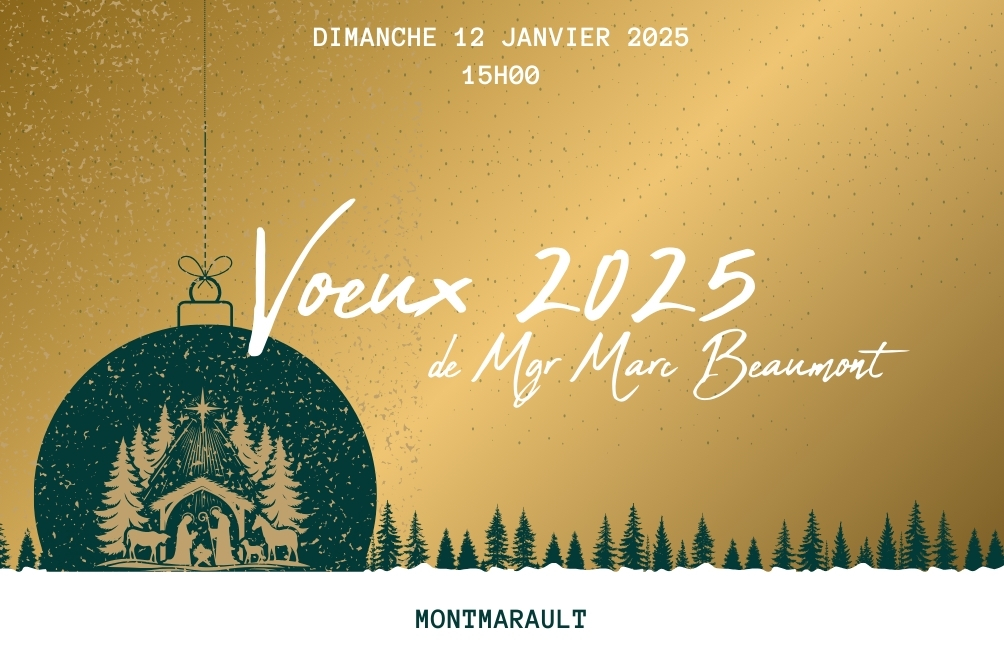 VOEUX DU DIOCESE - DIMANCHE 12 JANVIER 2025