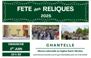 Vignette actualité - Site Internet - Fête des reliques 2025