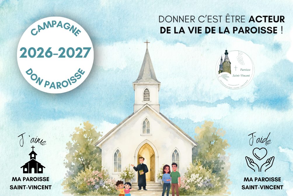 CAMPAGNE DON PAROISSE 2026-2027