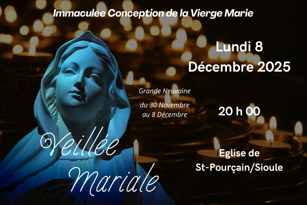 VEILLÉE MARIALE - LUNDI 8 DÉCEMBRE 2025