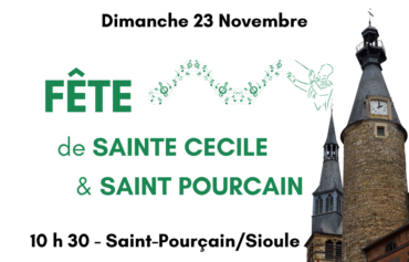 Vignette actualité site internet - Messe de Sainte-Cécile et Saint Pourçain 23-11-2025