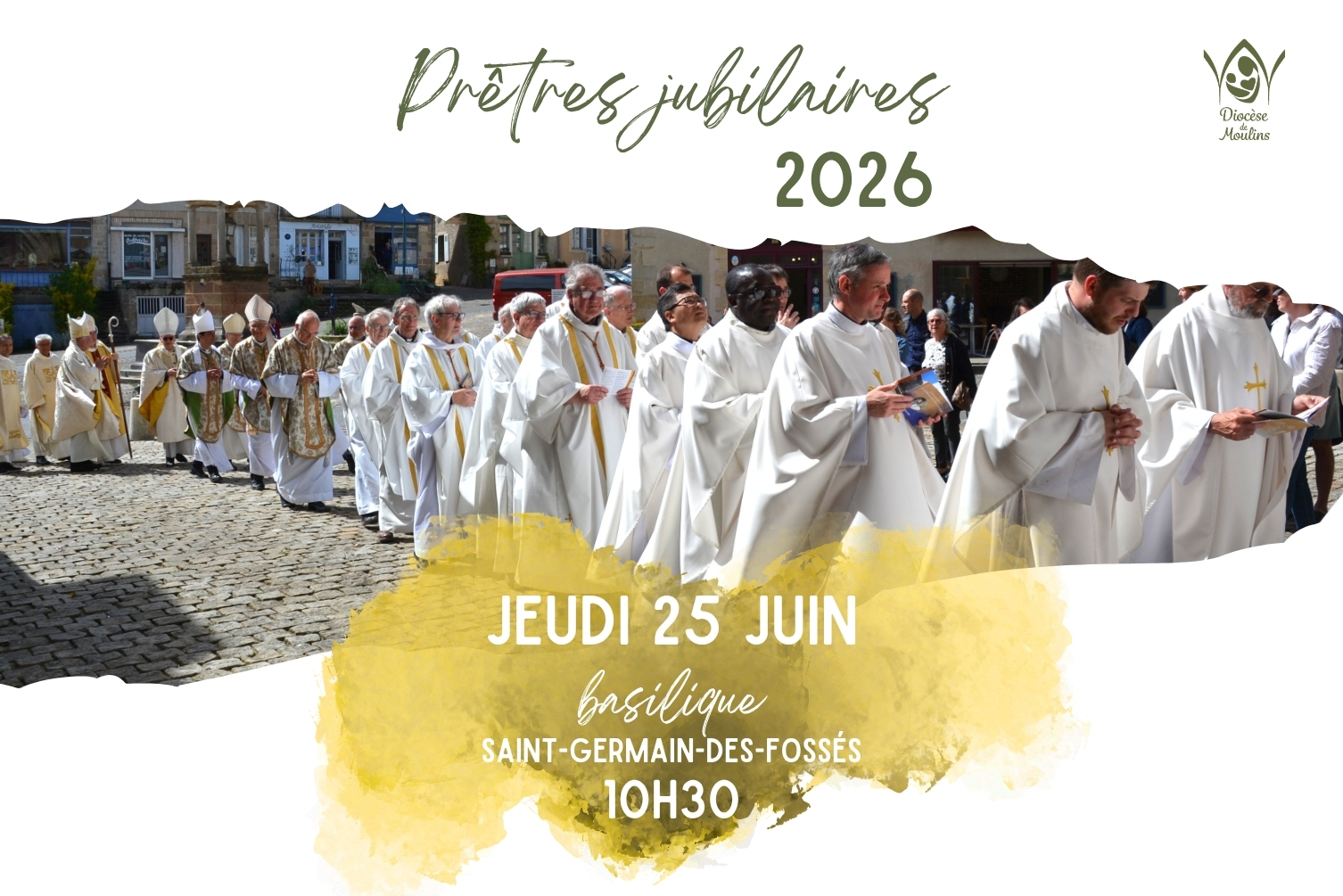 FÊTE DES PRÊTRES JUBILAIRES - JEUDI 25 JUIN 2026