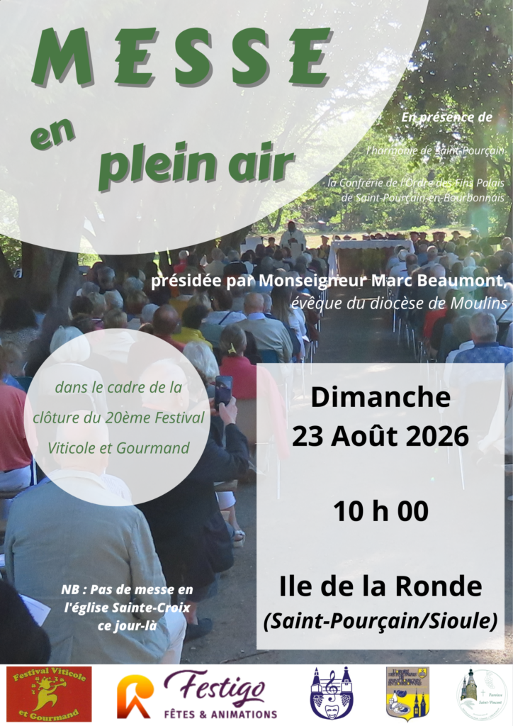 Affiche - Messe Ile de la Ronde - 2026