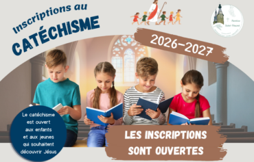 Vignette actualité - Site Internet - Catéchisme 2026-2027