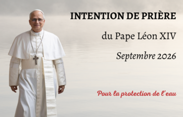 Vignette actualité -Site Internet - Intention de prière du Pape Léon XIV 2026