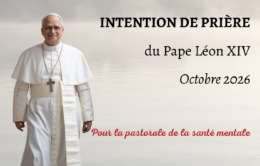 Vignette actualité -Site Internet - Intention de prière du Pape Léon XIV 2026 (1)