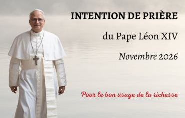 Vignette actualité -Site Internet - Intention de prière du Pape Léon XIV 2026 (2)